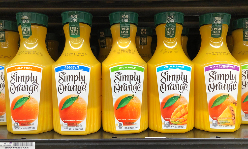 Man Files Class Action Lawsuit Alleging Simply Orange Juice Contains